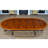 Mahogany Oval Solid Wood Dining Table