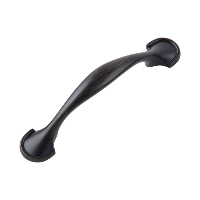 Oil Rubbed Bronze Traditional Curved Handle Pull 10-Pack