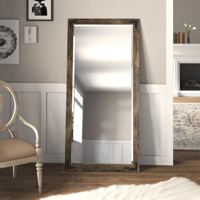 Miroir pleine grandeur biseauté