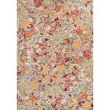Floral Tapestry Handmade Hand Tufted Wool Spice Rug
