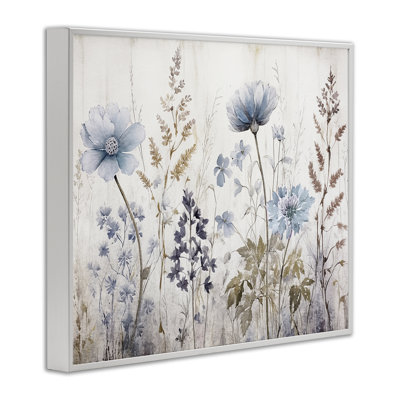 Blue Nature Blossoms Giclee Art by Sasha