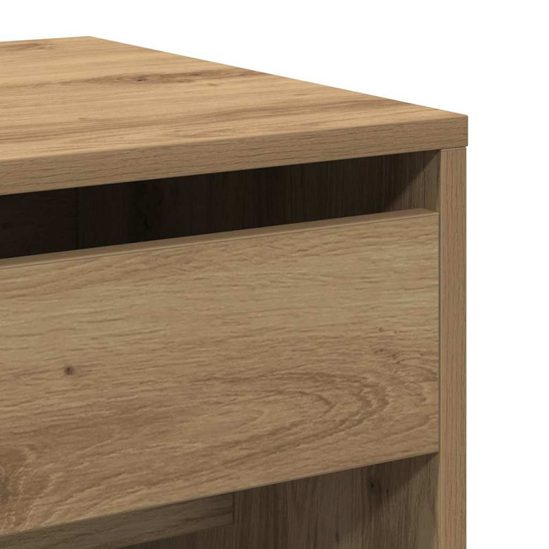 Dressing Table Artisan 60 X 40 X 75 Cm Engineered Wood, Oak
