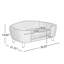 Canapé-lit moderne en tissu pour chien-487731791