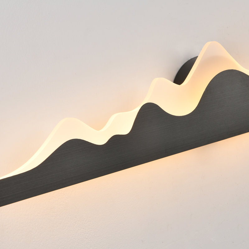1 - Light 47.24" LED Dimmable Modern Flush Mounted Wall Sconce