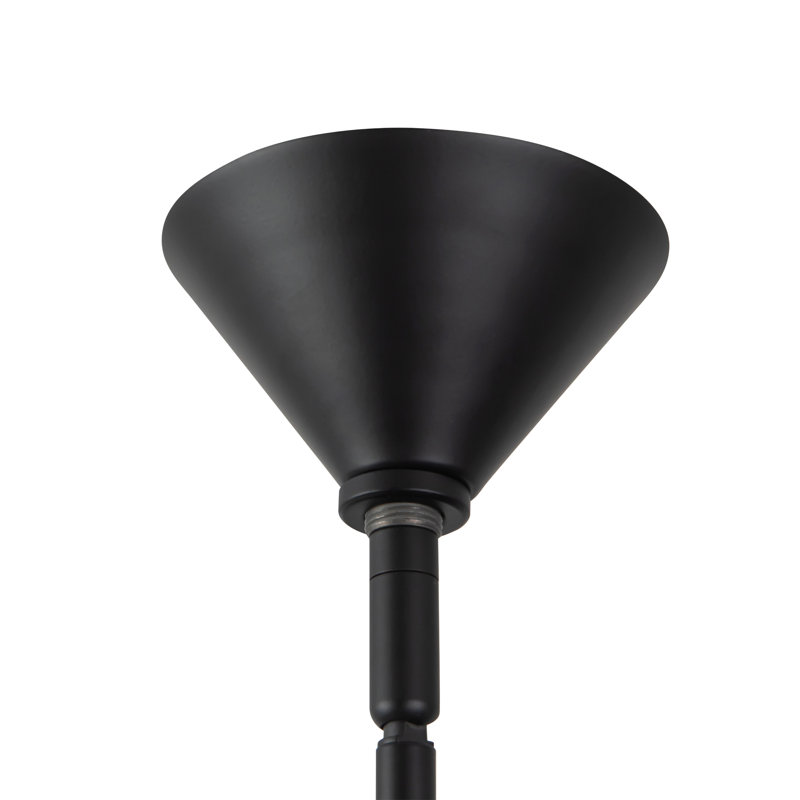 Suspension linéaire Dilys 58 po noir mat, Noir mat