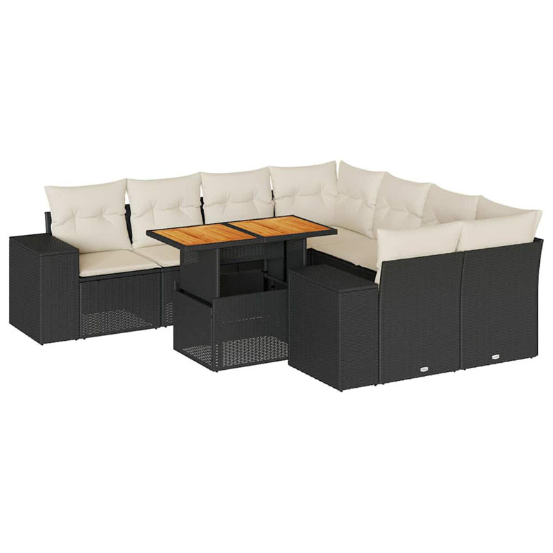 Ensemble de canapé de jardin Vidaxl