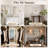 Bathroom Vanity Mirror with Aluminum Frame and Tempered Glass-640780447-640780426-640780432