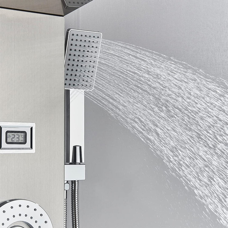 44.8 Shower Panel With Fixed Shower Head