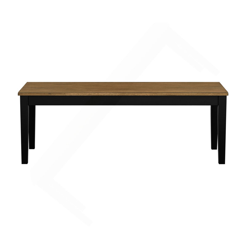 Banc en bois 2 tons 2 pièces