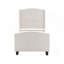 High Back Upholstered Headboard Bed Fram-573934799