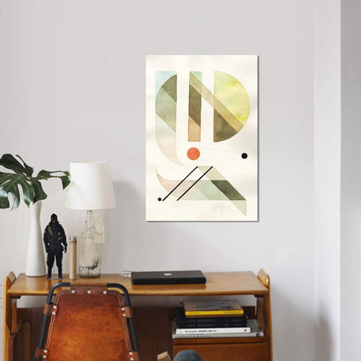 « openspaces xxxiii », reproduction sur toile, H 26 po x l 18 po x P 1,5 po, Toile tendue, Pas de tapis