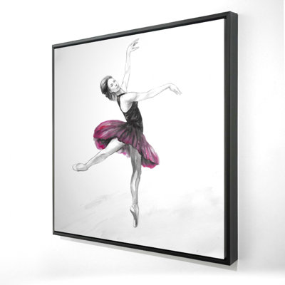 "Petite ballerine rose"