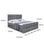 Rouven Divan Bed with Mattress-878643445-878643442
