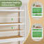 Étagère de rangement à 3 niveaux à installer au-dessus des toilettes, avec tablette ajustable-1869969779-1875811580