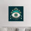 Teal Eye - Print on Canvas-1424572226-1424572229