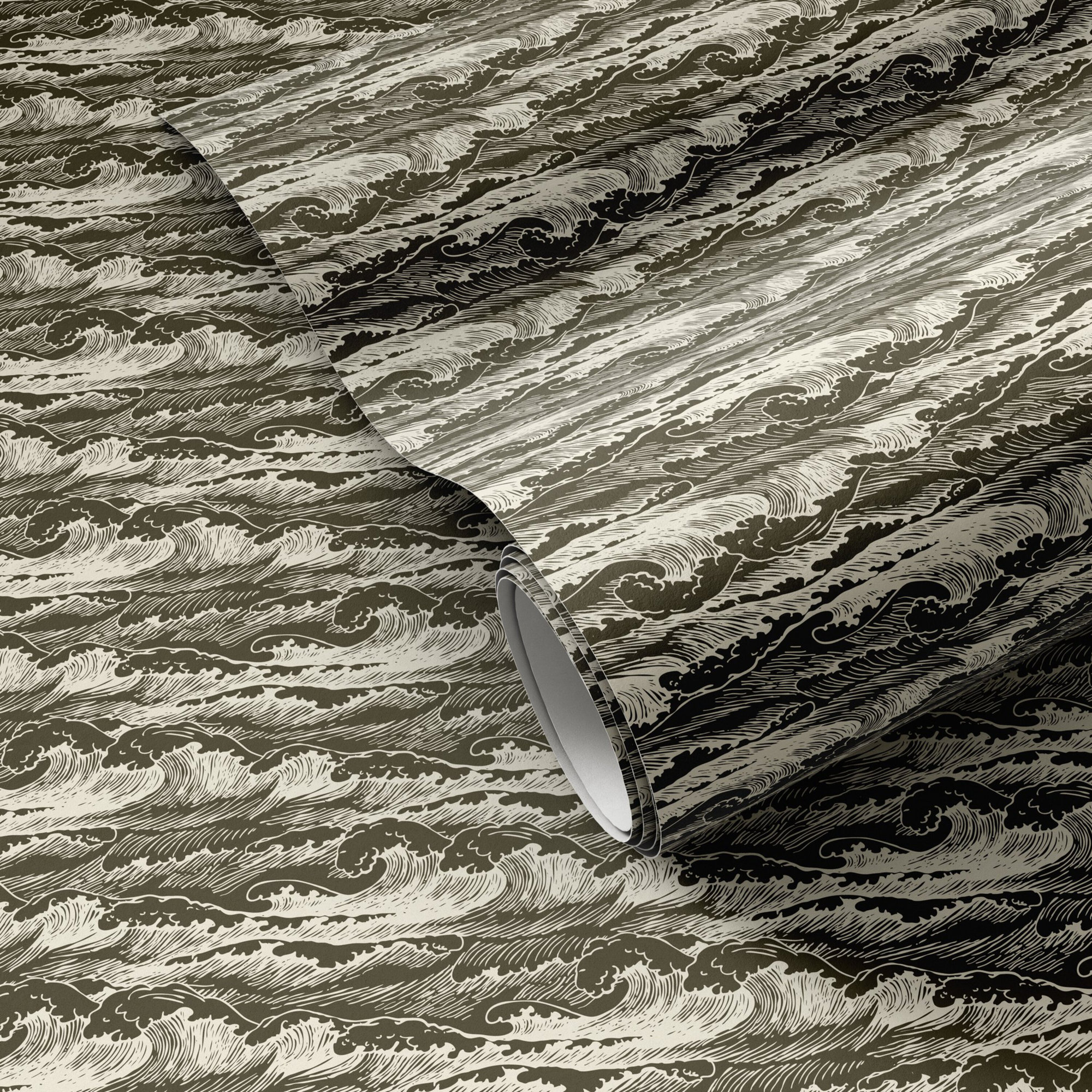 Fielder Wavebreak Wallpaper by Getty Images, Olive I