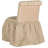 Vanity Solid Wood Accent Stool