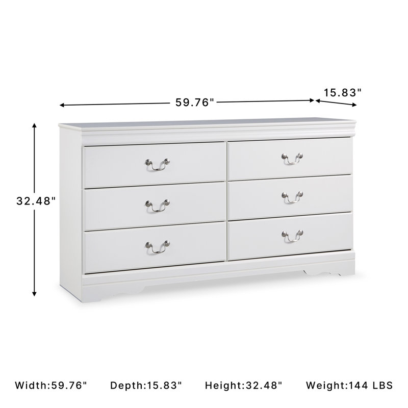 Commode double 6 tiroirs Perdomo