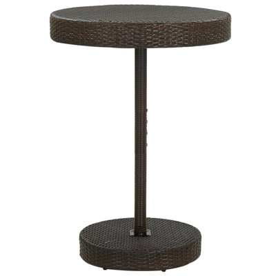 Adhurim Round Steel Outdoor Bar Table
