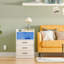 Ifsa Nightstand with Charging Station and LED Light Strips, End Table with USB Ports and Outlets-516127324