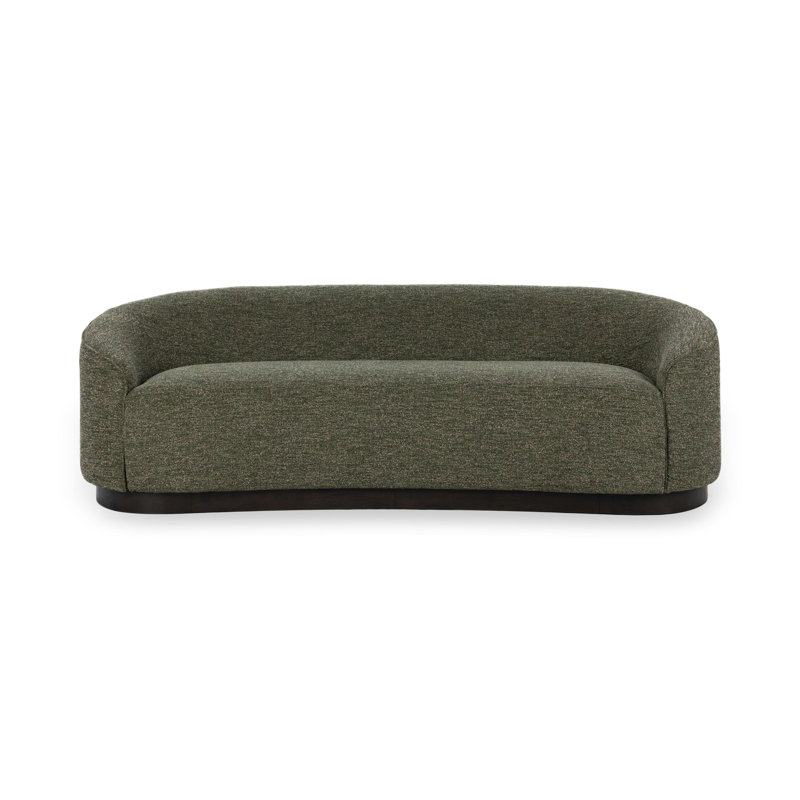 Beverly 90" Sofa Oatmeal, Antique Green
