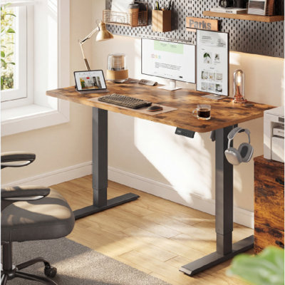 Adjustable Steel Computer Desk