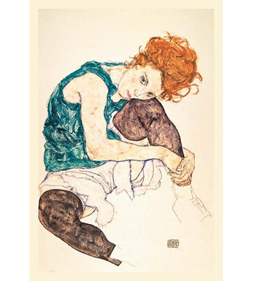 Egon Schiele - Wrapped Canvas Print