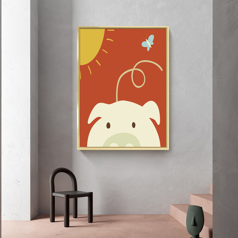 Art mural pour enfants, H 24 po x l 16 po x P 1,6 po