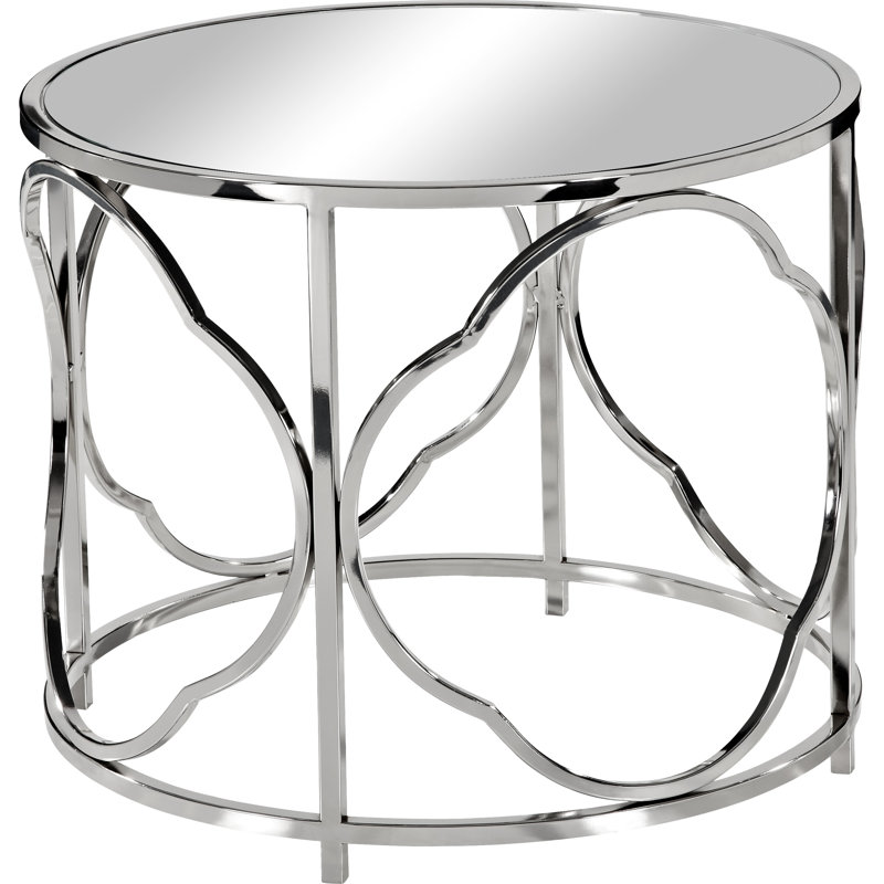 Table de bout en miroir paulina