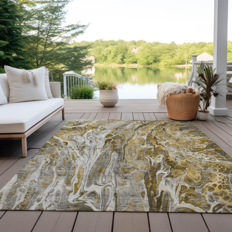 Tapis intérieur / extérieur Altair, Rectangle 2 pi 6 po x 3 pi 10 po