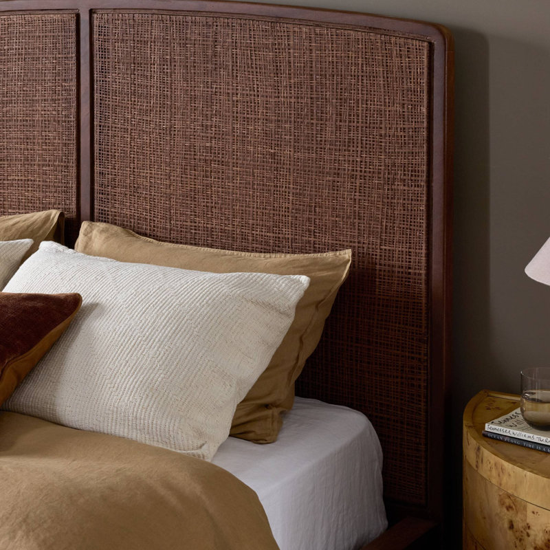 Sondo Solid Wood Bed, Queen