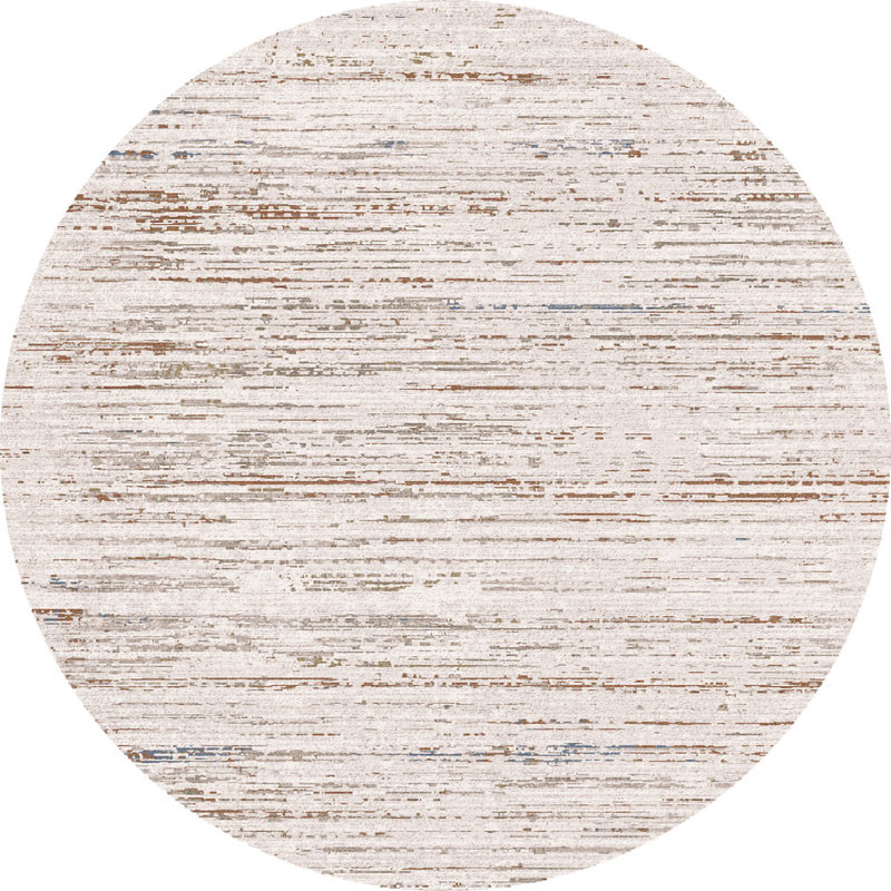 Striped Rug, Round 6'