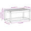 Solid Wood Outdoor Bench-2011064756