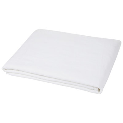 Ivory Linen Twin Flat Sheet