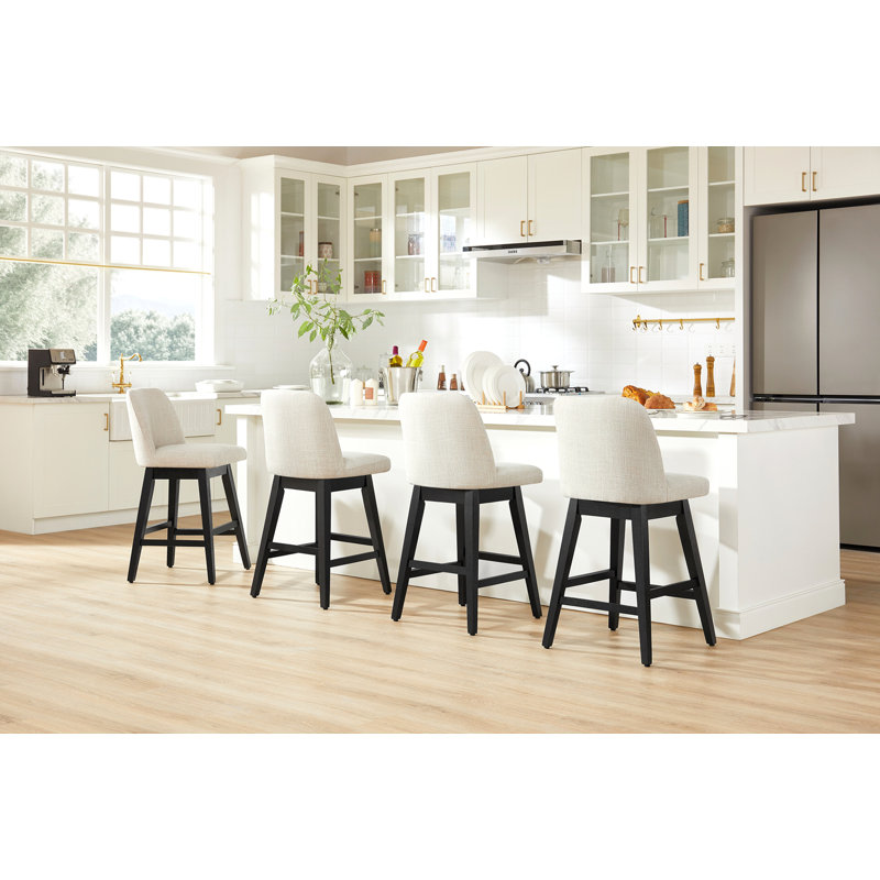 Tabouret de bar pivotant 360