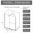 72 In.H Shower Screen That Can Be Converted To Sliding Door, 1/4 Inch Thick Tempered Glass, - Clad Handle, Construction Door With 30 60 In.W Width Adjustment, Accented Parts, Dual Usage Option-128856183