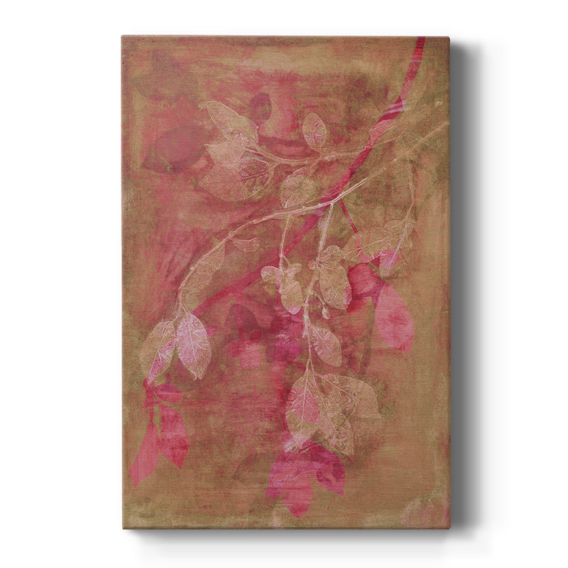Branching Out IV -Galery Enveloppé Cavas, H 60 po x l 40 po
