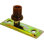 Bi-Fold Door Top Roller Guide, Stamped Steel Base, Nylon Roller Guide (Single Pack)