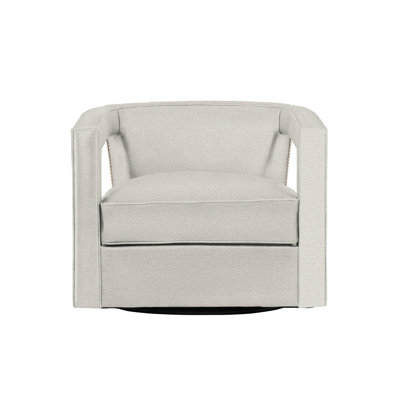 Alana 32.5'' Wide Swivel Barrel Chair