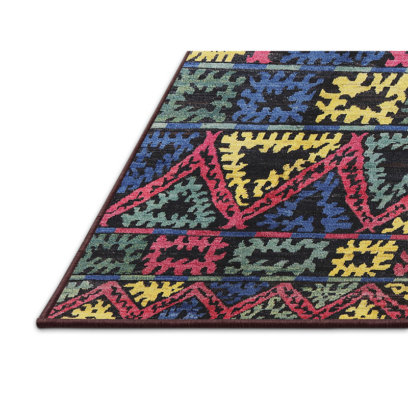 Abstract Indoor Rug, Runner 2' x 5'