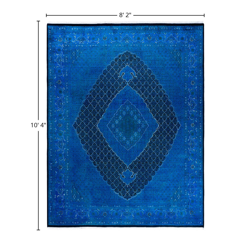 Navin One-of-a-Kind 8' 2" X 10' 4" Hand Knotted Area Rug