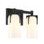 Éclairage pour salle de bain 4 lumières Irela en noir-877385032-918299683-918299684