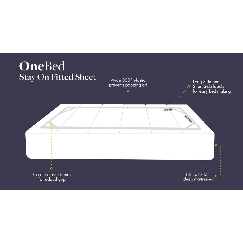 Luxe & Lazy Sheet Set (TwinXL, Dune)