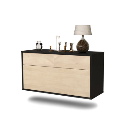 Nubell Unfinished Floating TV Stand