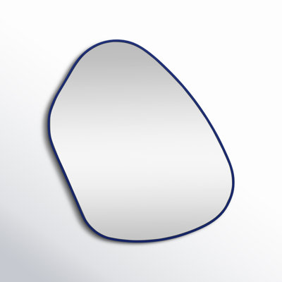 Solid Wood Asymmetrical Wall Mirror