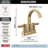 Two Handle Centerset Bathroom Faucet-99674587