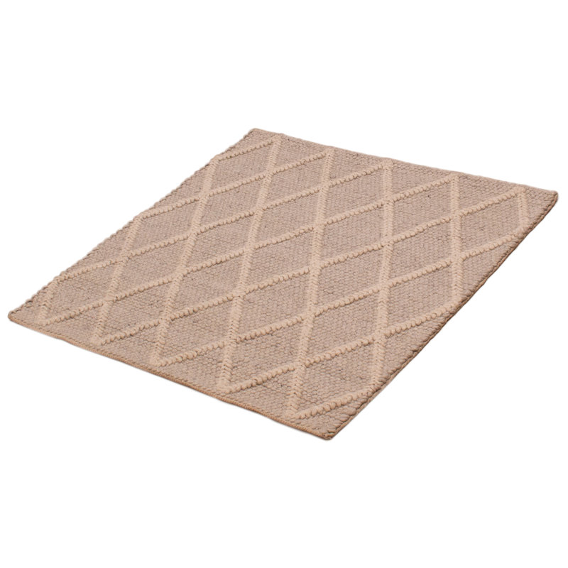 Klarrisa Wool Indoor Rug, Rectangle 4'1" x 3'10"