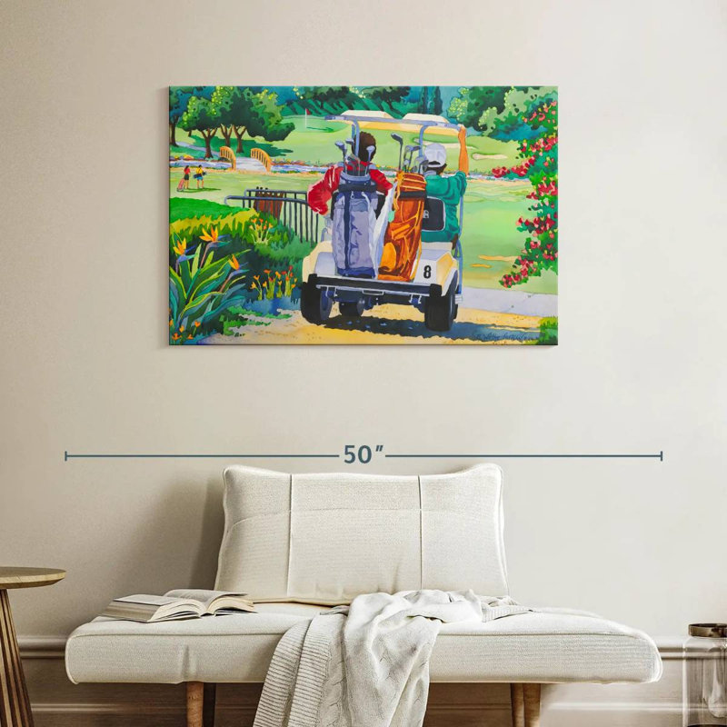 Senne The Golfers, H 26 po x l 39 po