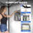 4" W x 4" D Steel Pop-Up Canopy Portable Privacy Dressing Room-93980053