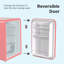 SnowLion Premium 106L Retro Style 3.74 Cu.ft. Freestanding Under-Counter Mini Fridge-87744229